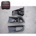 For 2003-2005 Evolution 8 VS Style Air Duct & Oil Clean Guide 3PCS Carbon Fiber