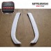 Black High Polished Gloss Finished 2001-2005 EVO 7 EVO 8 EVO 9 JDM Rear Bumper DAMD Extension Spats Carbon Fiber