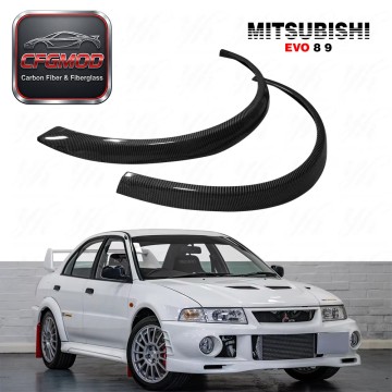 For Evolution EVO 8 9 VC Style Rear Over Fender Carbon Fiber For Evolution EVO 8 9 VC Style Rear Over Fender Carbon Fiber
