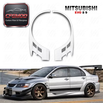 For Evolution EVO 8-9 VC Style Glass Fiber Front Fender FRP For Evolution EVO 8-9 VC Style Glass Fiber Front Fender FRP
