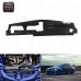 Glossy Carbon Fiber Radiator Cooling Plate Air Diversion Panel for Mitsubishi Lancer Evolution EVO 8 VIII CT9A Tuning