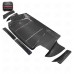 5pcs CF Carbon Fiber Rear Diffuser with Fitting Kits for LANCER EVOLUTION EVO 9 VS Body Parts