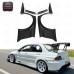 For 2006-2007 Lance Evolution 8 9 EVO 8 Evo9 VTX Cyber Carbon Fiber Rear Over Fender