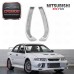 For Evolution EVO 7 EVO 8 EVO 9 JDM Style Carbon Fiber Rear Bumper Extension
