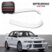 For Evolution EVO 7 EVO 8 EVO 9 JDM Style Carbon Fiber Rear Bumper Extension