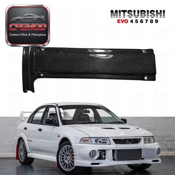 For EVO 9 Carbon Fiber Luxury High Quality Black Engine Plug Cover For EVO 9 Carbon Fiber Luxury High Quality Black Engine Plug Cover