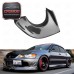 FOR Lancer Evolution 9 JM High Quality New Carbon Fiber Exhaust Heat Shield Black Easy Installation (Fits OEM Rear Bumper)