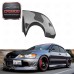 Black EVO 9 Rear Bumper Exhaust Heat Shield Carbon Fiber for Mitsubishi Lancer 1985-1989