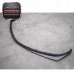Black Carbon Fiber Front Lip Splitter Valance CF with High Gloss Finish for 03-05 Lancer Evolution EVO 8 Ralliart