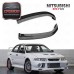 For Evolution Evo 7 8 9 JDM Damd Style Rear Bumper Extensions Spat Addon Corner CF Carbon Fiber