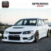 Carbon Fiber CF Body Kit for Evolution EVO 8/9 VC Cyber Front Bumper with Diffuser-Black