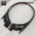 Carbon Fiber CF VC Cyber Style Body Kit for Evolution EVO 8 9 Front Over Fender Wing