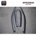For 2001-2007 Lancer Evolution 7-9 EVO 7 8 9 Wind Deflector Window Visor Carbon Fiber