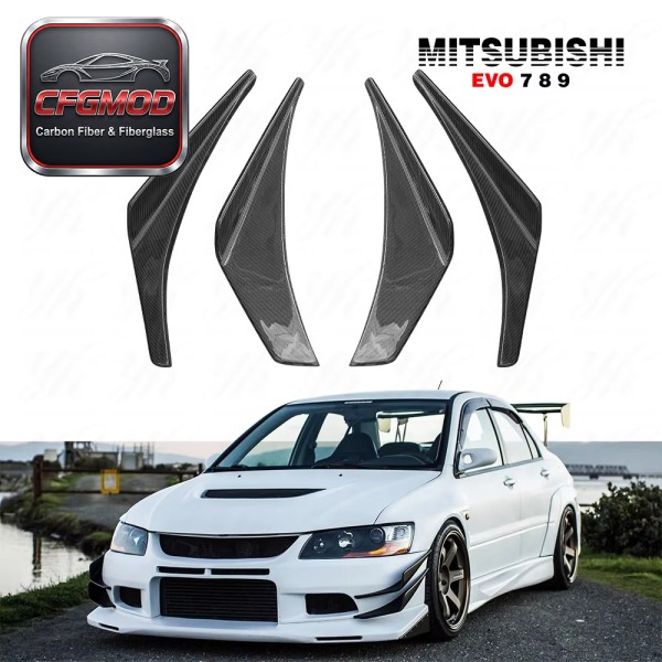 EVO 3000 GT 1992-1999 Universal High Quality Canards 4 PCS (Thickness 37 Double Side Glossy) Carbon Fiber 100% Fitment EVO 3000 GT 1992-1999 Universal High Quality Canards 4 PCS (Thickness 37 Double Side Glossy) Carbon Fiber 100% Fitment
