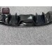 AC Style Carbon Fiber Rear Bumper Lip Diffuser for 2015-2017 Ford Mustang Tuning Parts