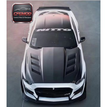 AC Style Carbon Fiber Rear Bumper Lip Diffuser for 2015-2017 Ford Mustang Tuning Parts AC Style Carbon Fiber Rear Bumper Lip Diffuser for 2015-2017 Ford Mustang Tuning Parts