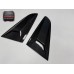 Carbon Fiber R Design Rear Side Window Louver Shutter Cover for Ford Mustang 2015-2023 Accessories