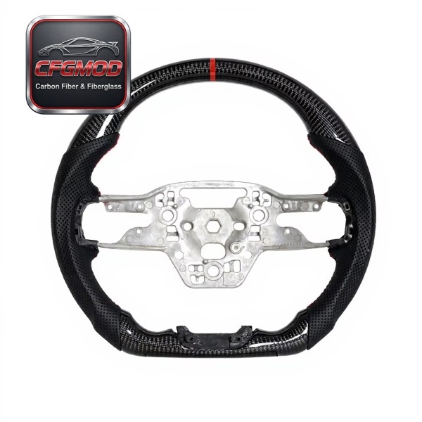 Cross-Border Best-Selling Custom Carbon Fiber Car Steering Wheel for 2024+ for Mustang S650 OLIVER Cross-Border Best-Selling Custom Carbon Fiber Car Steering Wheel for 2024+ for Mustang S650 OLIVER