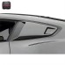 MP Style Carbon Fiber Rear Window Louvers Shutter Trim for 2015-2023 Ford Mustang Tuning Parts