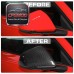 Dry Carbon Fiber Add-on Rearview Mirror Covers Caps for 2015-2023 Ford Mustang Tuning Parts
