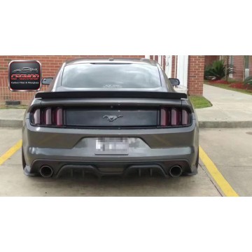 RTR Style Carbon Fiber Rear Trunk Spoiler Wing for 2015-2023 Ford Mustang Tuning Parts RTR Style Carbon Fiber Rear Trunk Spoiler Wing for 2015-2023 Ford Mustang Tuning Parts
