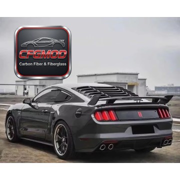 MP Style Carbon Fiber Rear Trunk Spoiler Wing for 2015-2023 Ford Mustang Tuning Parts MP Style Carbon Fiber Rear Trunk Spoiler Wing for 2015-2023 Ford Mustang Tuning Parts