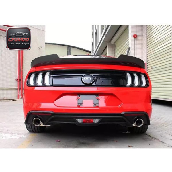 Carbon Fiber MMD Design Rear Decklid Lip Spoiler for Ford Mustang 2015-2023 Modification Accessories Carbon Fiber MMD Design Rear Decklid Lip Spoiler for Ford Mustang 2015-2023 Modification Accessories