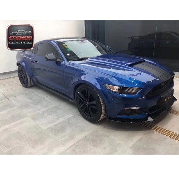 Rowen Style Adhesive Carbon Fiber Hood Vent Scoop Cover for 2015-2023 Ford Mustang Rowen Style Adhesive Carbon Fiber Hood Vent Scoop Cover for 2015-2023 Ford Mustang