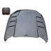 Dual-Vent Carbon Fiber Front Engine Hood Bonnet for 2015-2017 Ford Mustang Tuning Parts
