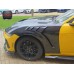 Dry Carbon Fiber JC Design Side Skirt Rocker Panels for Ford Mustang 2024 2025 2026 Accessories