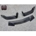 S Style 3-Piece Dry Carbon Fiber Front Bumper Lip Splitter for 2024+ Ford Mustang S650