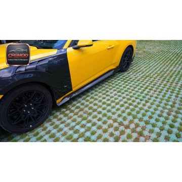 JC Style Dry Carbon Fiber Front Fenders for 2024+ Ford Mustang S650 JC Style Dry Carbon Fiber Front Fenders for 2024+ Ford Mustang S650