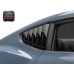 GT Style Dry Carbon Fiber Rear Window Louvers Sun Shade for 2024+ Ford Mustang S650