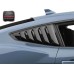 GT Style Dry Carbon Fiber Rear Window Louvers Sun Shade for 2024+ Ford Mustang S650
