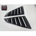GT Style Dry Carbon Fiber Rear Window Louvers Sun Shade for 2024+ Ford Mustang S650