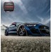 GTD Style Dry Carbon Fiber Resin Front Fenders for 2018-2022 Ford Mustang S550