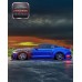 GTD Style Dry Carbon Fiber Resin Front Fenders for 2018-2022 Ford Mustang S550