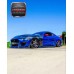 GTD Style Dry Carbon Fiber Resin Front Fenders for 2018-2022 Ford Mustang S550