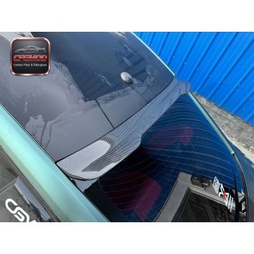 Dry Carbon Fiber Rear Windshield Roof Visor Spoiler for Ford Mustang 2015-2025 Accessories Dry Carbon Fiber Rear Windshield Roof Visor Spoiler for Ford Mustang 2015-2025 Accessories