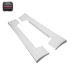 White Glass Fiber FRP Bodykit for Nissan 180SX VQ Left Side Skirt High Quality Car Turning