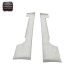 White Glass Fiber FRP Bodykit for Nissan 180SX VQ Left Side Skirt High Quality Car Turning