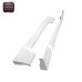 White Glass Fiber FRP Bodykit for Nissan 180SX VQ Left Side Skirt High Quality Car Turning