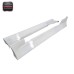 White Glass Fiber FRP Bodykit for Nissan 180SX VQ Left Side Skirt High Quality Car Turning