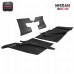 FRP Glass Fiber Full Set Black High Gloss Bodykit 1989-1994 Nissan 180SX RPS13 Rocket Bunny RB V2 Rear Bumper + Side Canards +