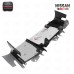FRP Glass Fiber Full Set Black High Gloss Bodykit 1989-1994 Nissan 180SX RPS13 Rocket Bunny RB V2 Rear Bumper + Side Canards +