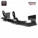 FRP Glass Fiber Full Set Black High Gloss Bodykit 1989-1994 Nissan 180SX RPS13 Rocket Bunny RB V2 Rear Bumper + Side Canards +