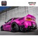 FRP Glass Fiber Full Set Black High Gloss Bodykit 1989-1994 Nissan 180SX RPS13 Rocket Bunny RB V2 Rear Bumper + Side Canards +
