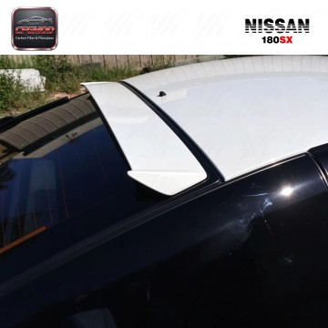 High Quality 180SX RPS13 Dmax Style Carbon Fiber Roof Spoiler for 1988-1994 Rear Right Position Easy Installation High Quality 180SX RPS13 Dmax Style Carbon Fiber Roof Spoiler for 1988-1994 Rear Right Position Easy Installation