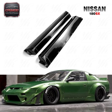 For 180SX RPS13 Rocket Bunny V2 Side Skirt FRP Glass Fiber For 180SX RPS13 Rocket Bunny V2 Side Skirt FRP Glass Fiber