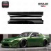 For 180SX RPS13 Rocket Bunny V2 Side Skirt FRP Glass Fiber